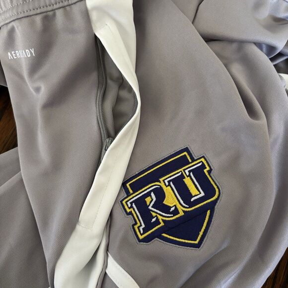 Adidas Tiro 24 Women's Large Regis RU Soccer Patch Zip Ankle Pants Gray Athletic - Picture 5 of 12